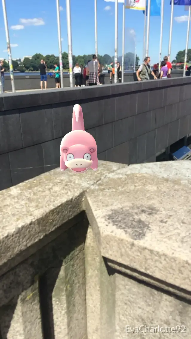 Pokémon im Straßenbild