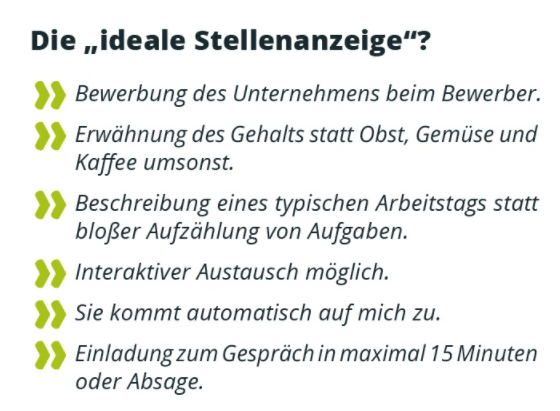 Stellenanzeigen: langweilig, ungenau, nicht authentisch?