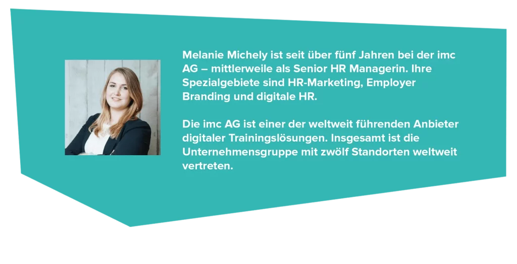 Recruiting bei imc: Interview mit Recruiting Verantwortlichen Melanie Michely