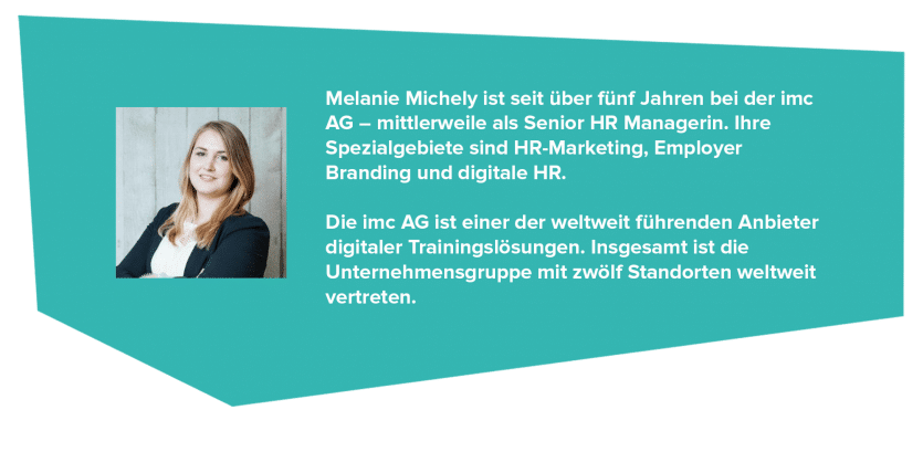Recruiting bei imc: Interview mit Recruiting Verantwortlichen Melanie Michely